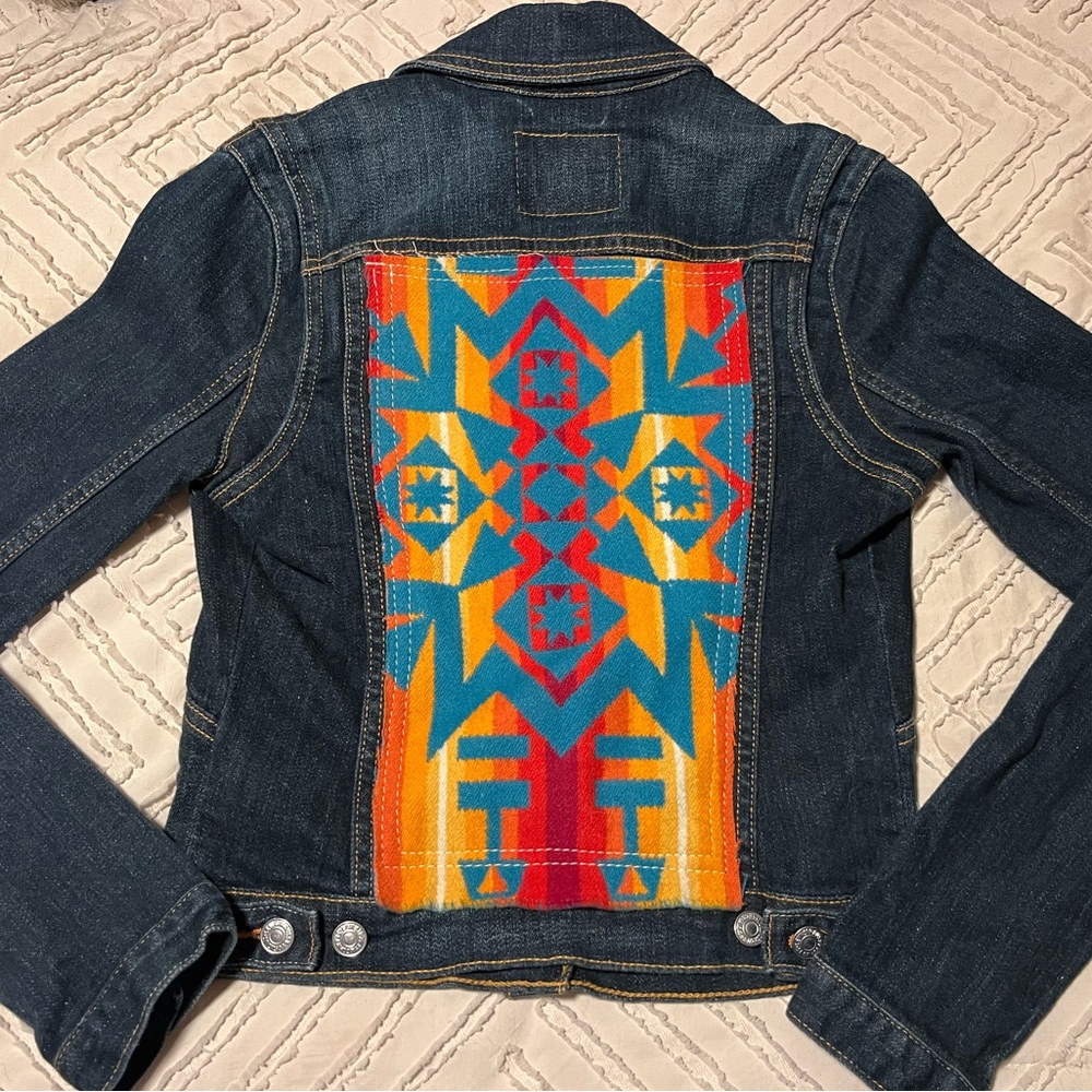 Levi Strauss Denim Jacket with Pendleton